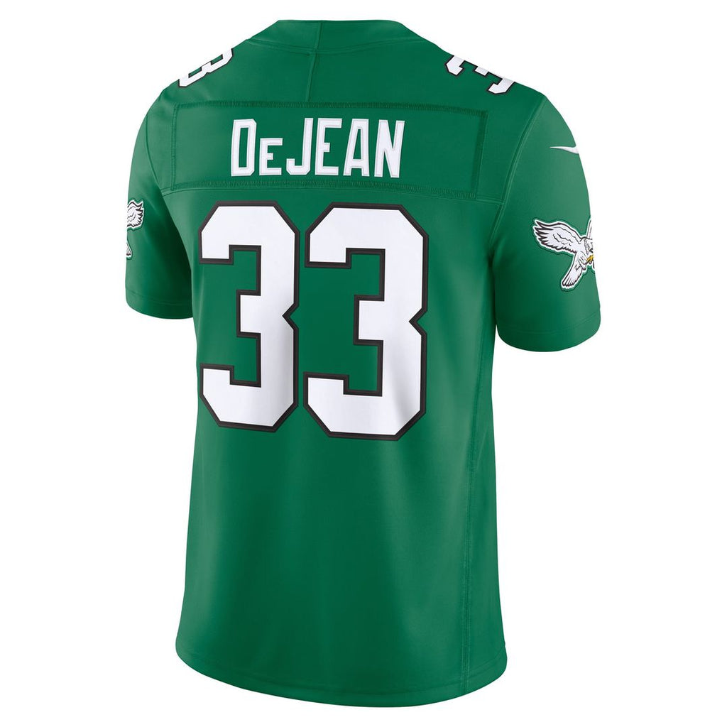 Cooper DeJean Philadelphia Eagles Team Vapor F.U.S.E. Stitched Limited Jersey - Midnight Green