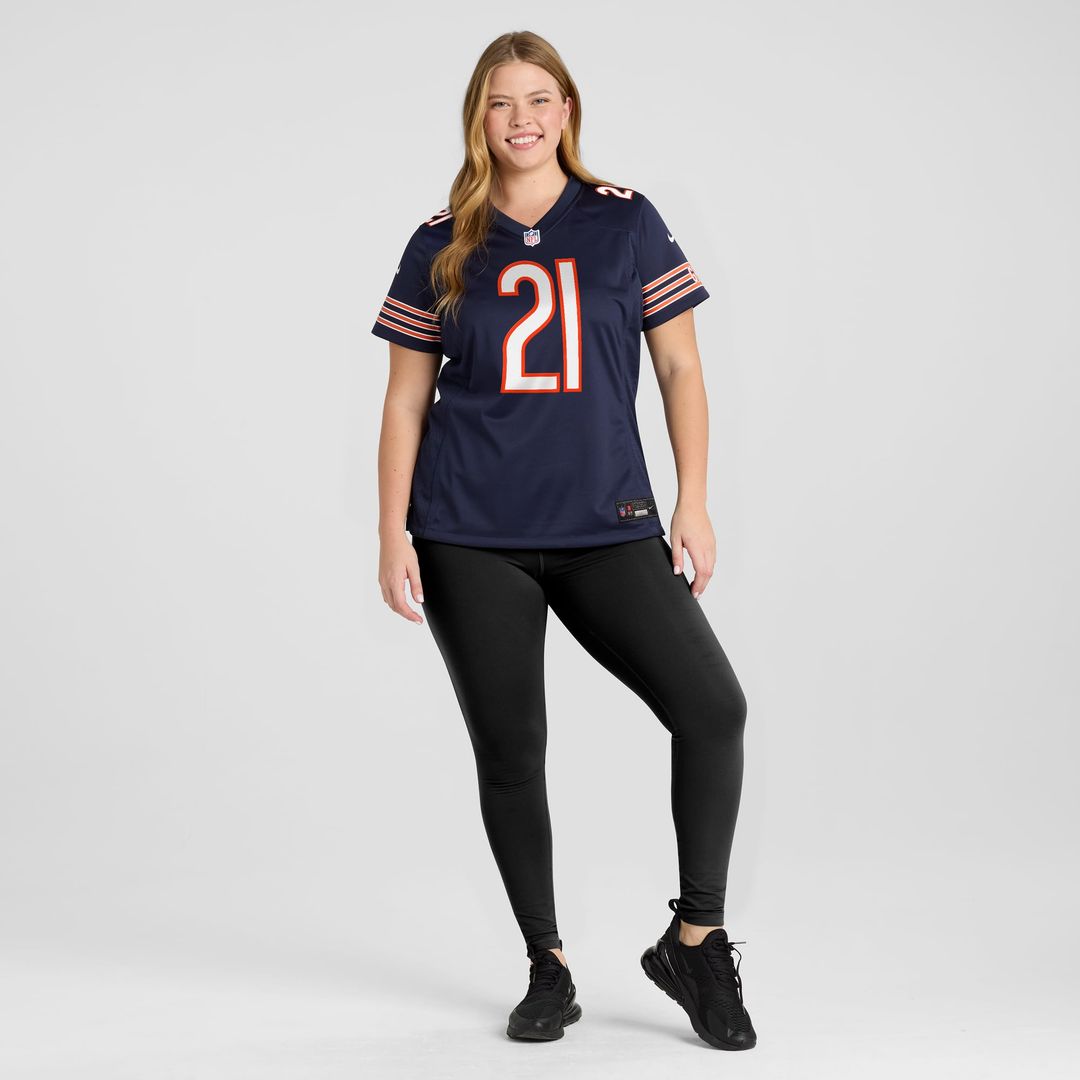 D'Onta Foreman Chicago Bears Women's Game Jersey - Navy