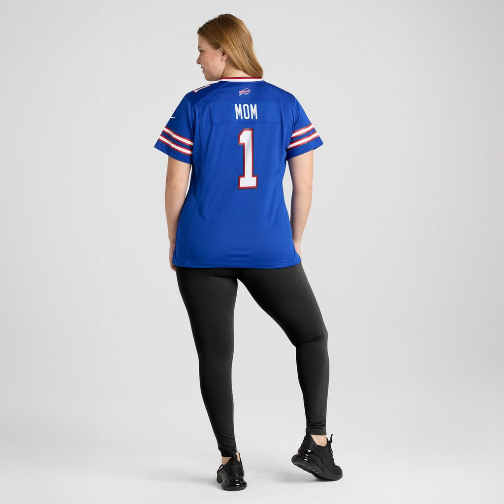 Number 1 Mom Buffalo Bills Women's Game Jersey - Royal