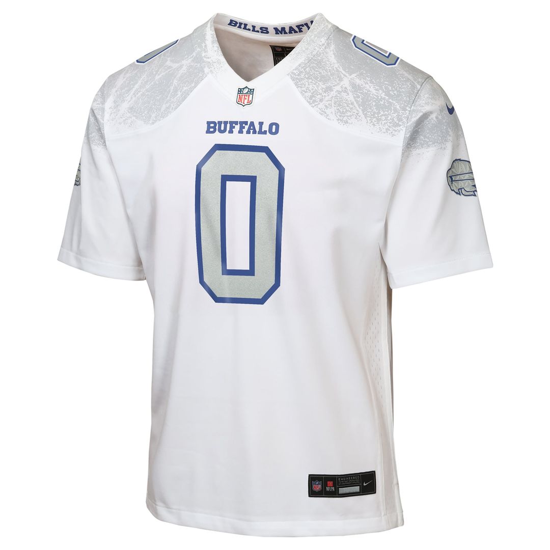 Keon Coleman Buffalo Bills Youth Rivalries Collection Game Jersey - White