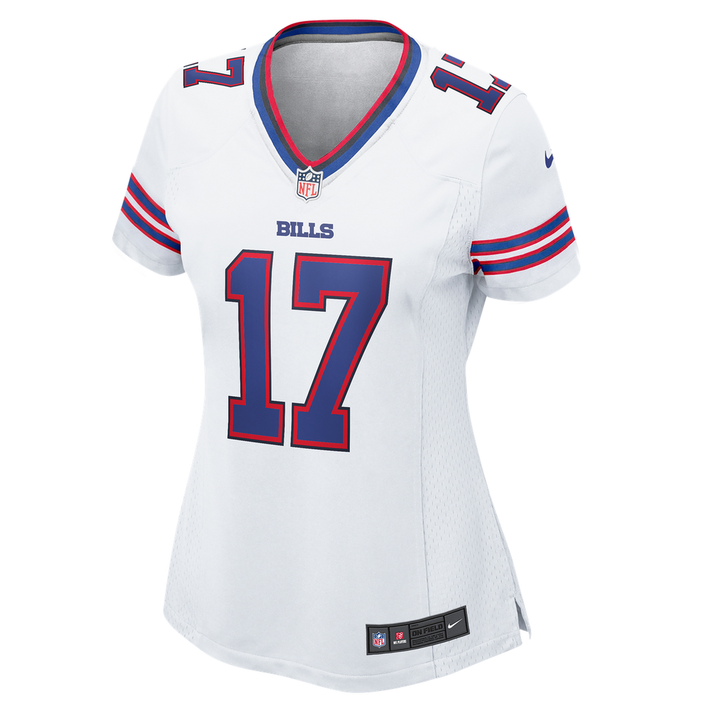 Josh Allen Buffalo Bills Women's White Game Jersey - White