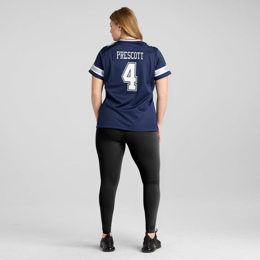Dak Prescott Dallas Cowboys Women's Alternate Game Jersey - White