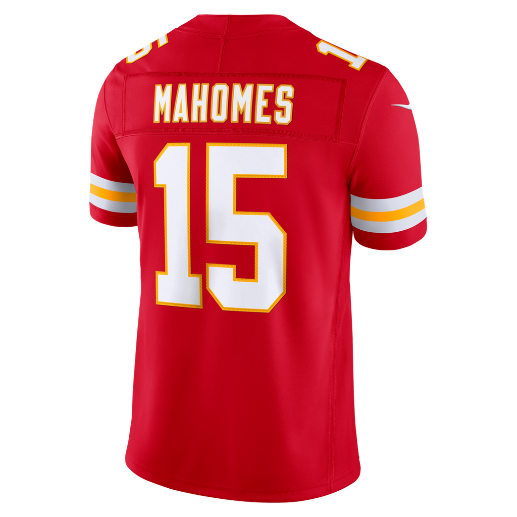 Patrick Mahomes Kansas City Chiefs Team Vapor F.U.S.E. Stitched Limited Jersey - Red