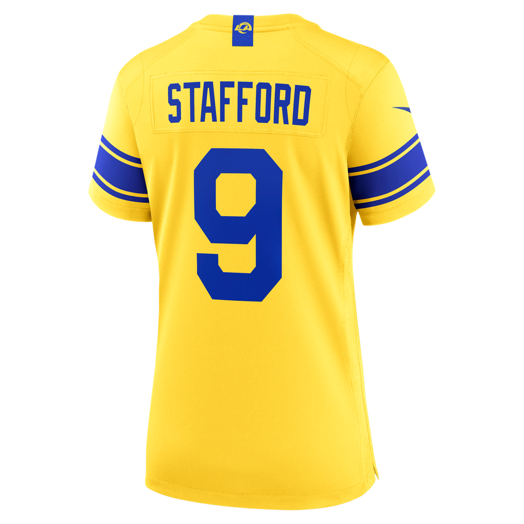 Matthew Stafford Los Angeles Rams Women's Classic Sol Game Jersey
