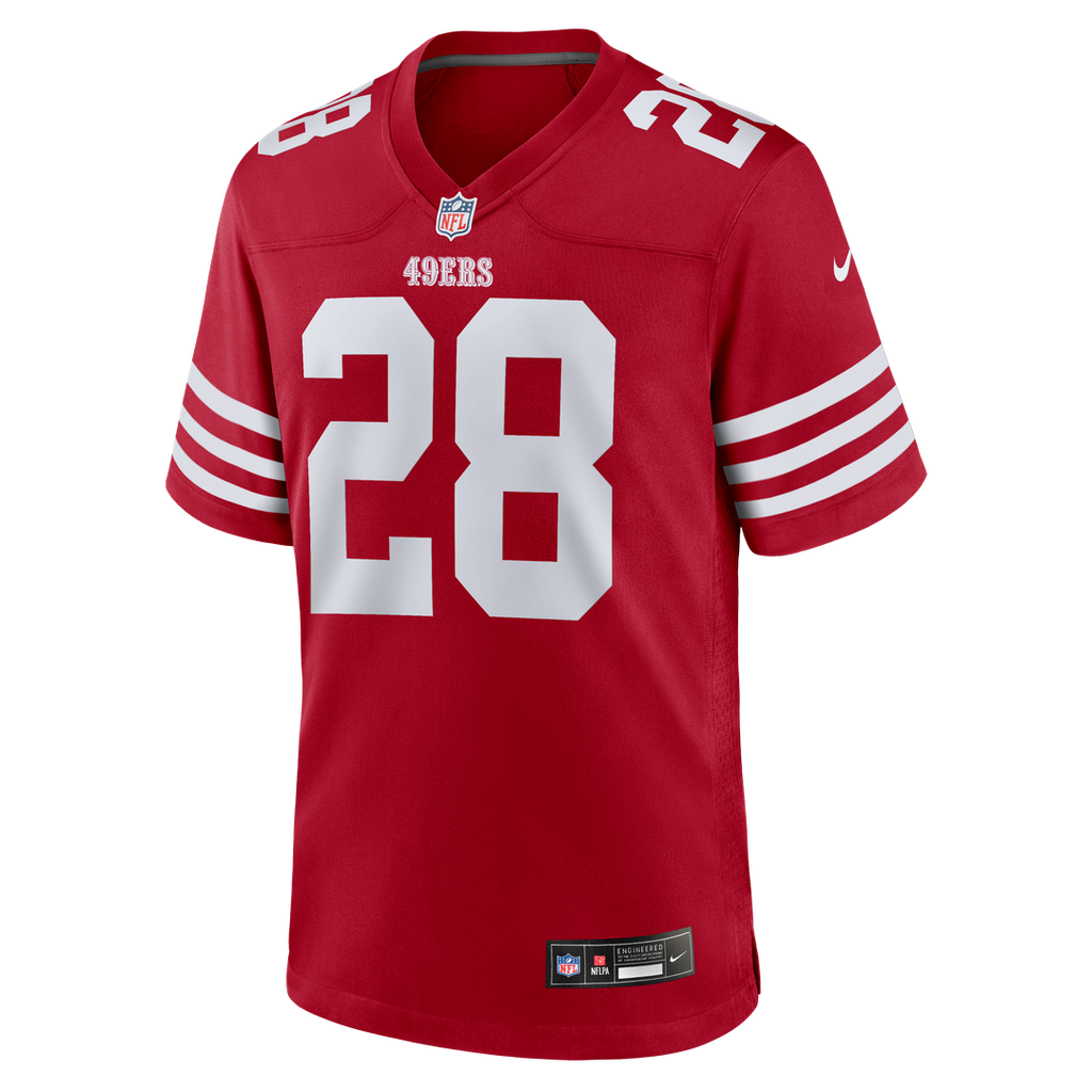 Ephesians Prysock San Francisco 49ers Team Game Jersey - Scarlet
