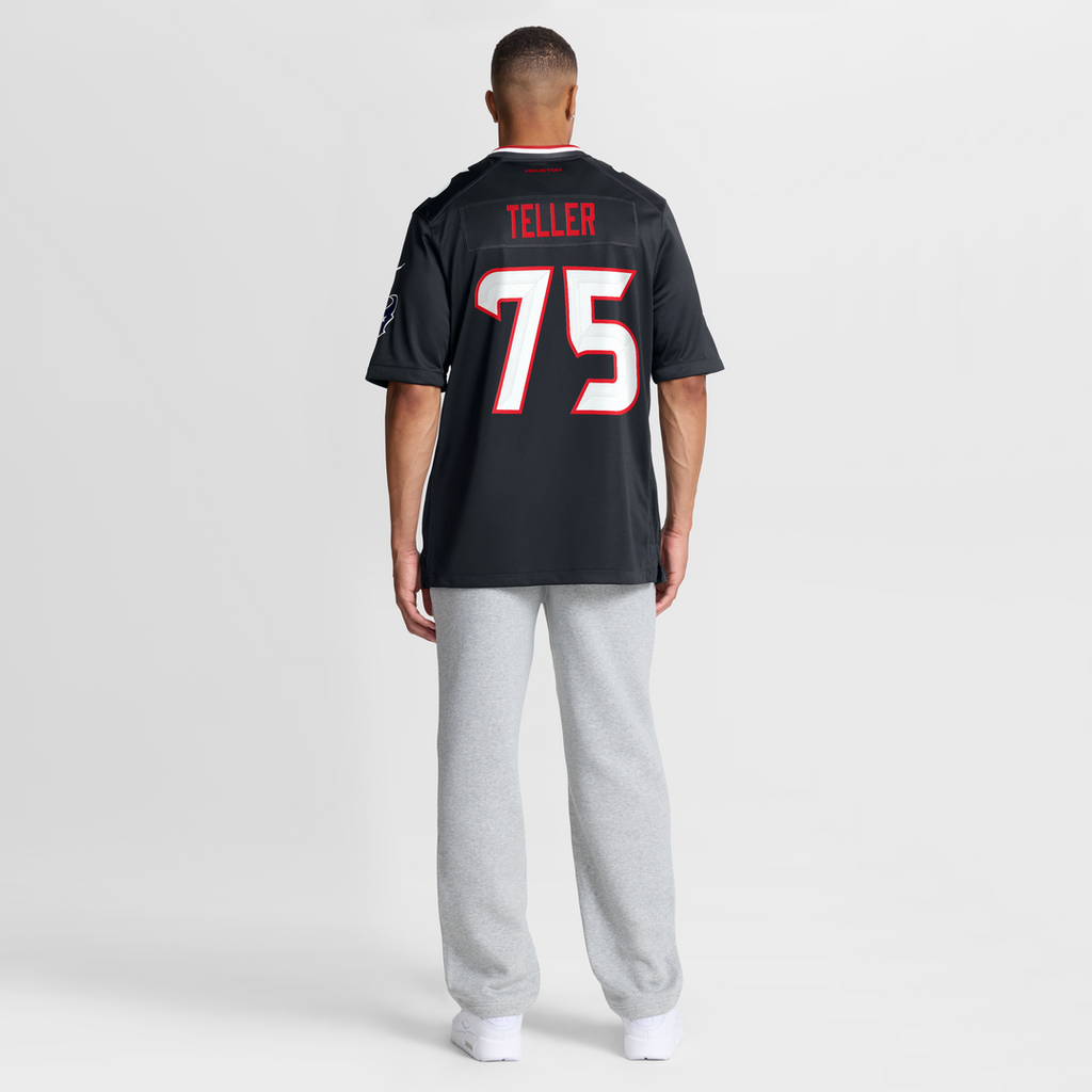 Wyatt Teller Houston Texans Team Game Jersey - Navy