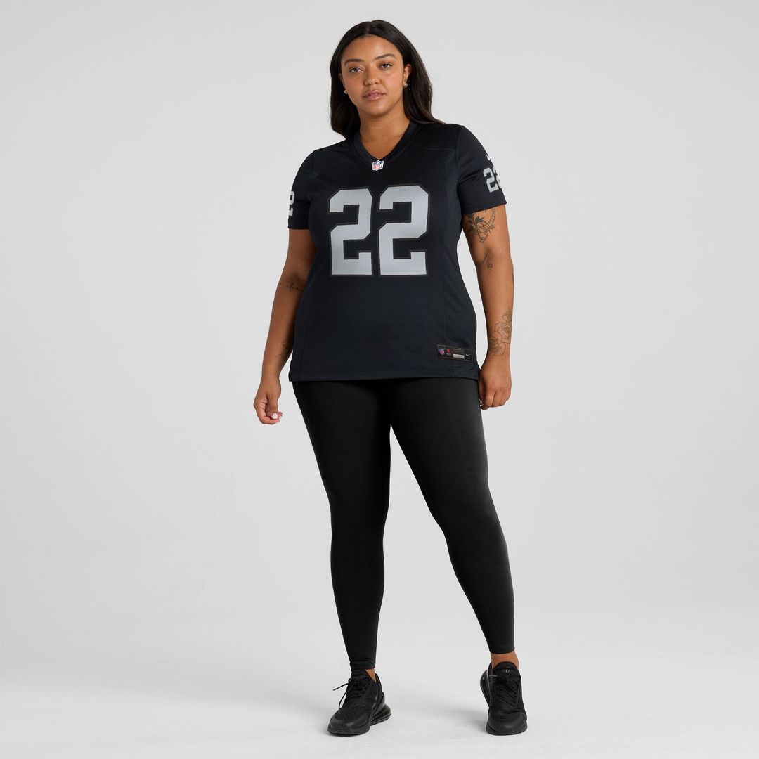 Eric Stokes Las Vegas Raiders Women's Team Game Jersey - Black