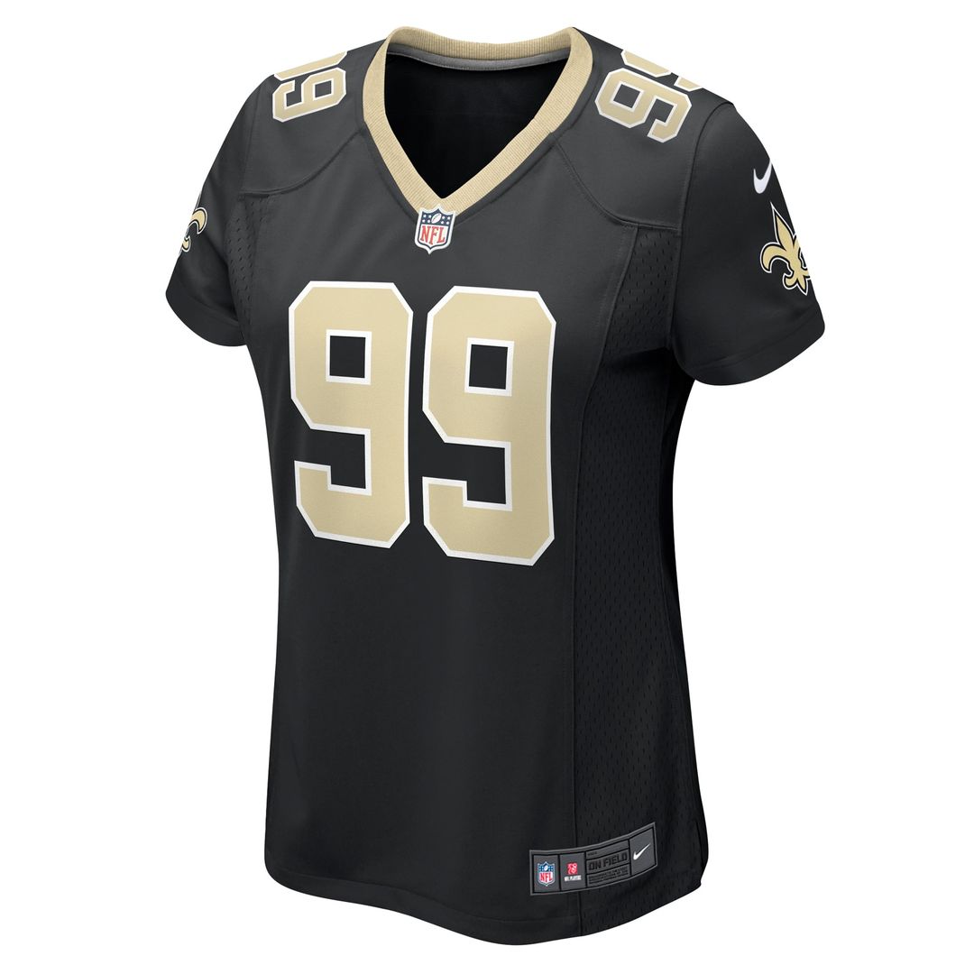 Chase Young New Orleans Saints Women's Game Jersey - Black