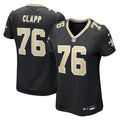 Will Clapp New Orleans Saints Women's Team Game Jersey - Black