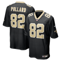 Bob Pollard New Orleans Saints Game Retired Player Jersey - Black