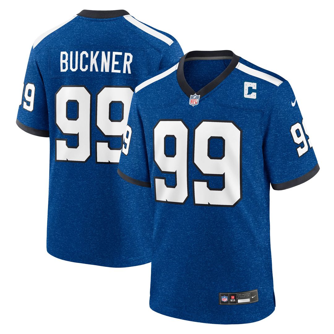 DeForest Buckner Indianapolis Colts Game Jersey - Royal