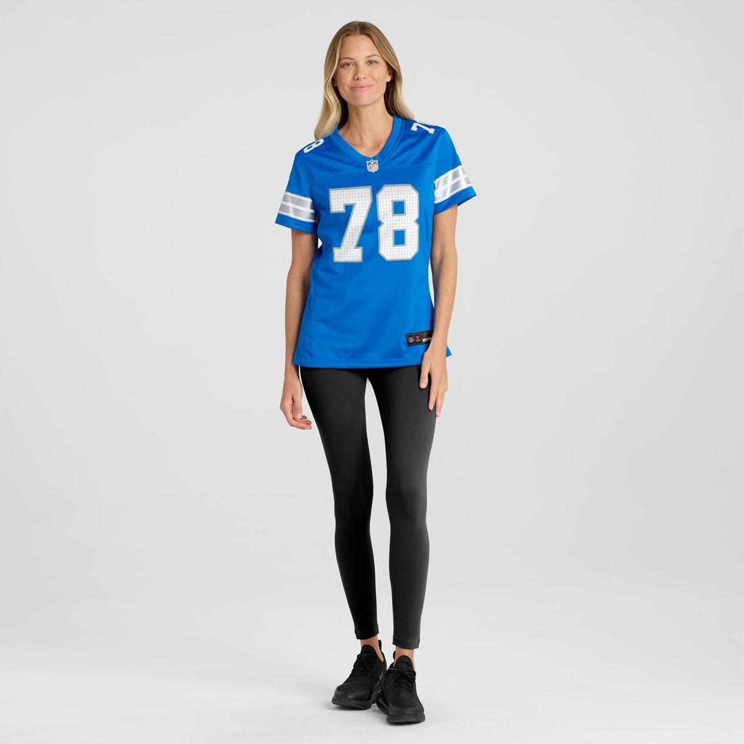Ben Bartch Detroit Lions Women's Team Game Jersey - Blue