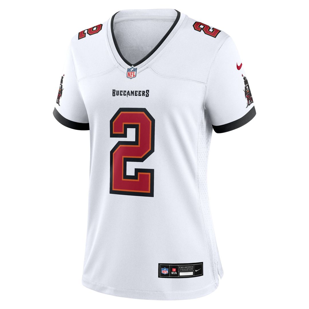 Emeka Egbuka Tampa Bay Buccaneers Women's Game Jersey - White