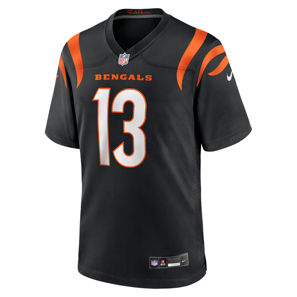 Ken Riley Cincinnati Bengals Retired Player Game Jersey - Black