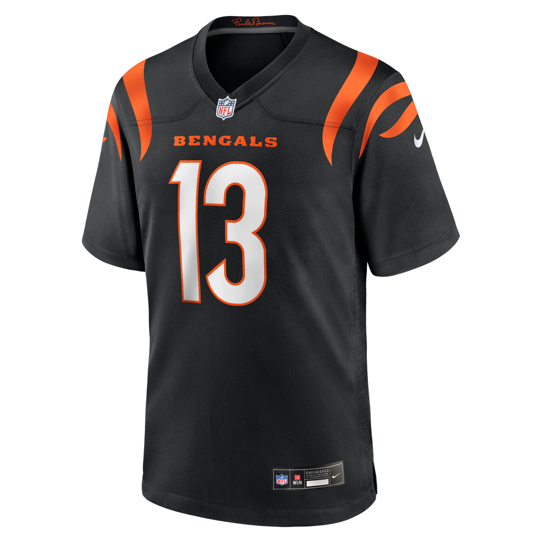 Ken Riley Cincinnati Bengals Retired Player Game Jersey - Black