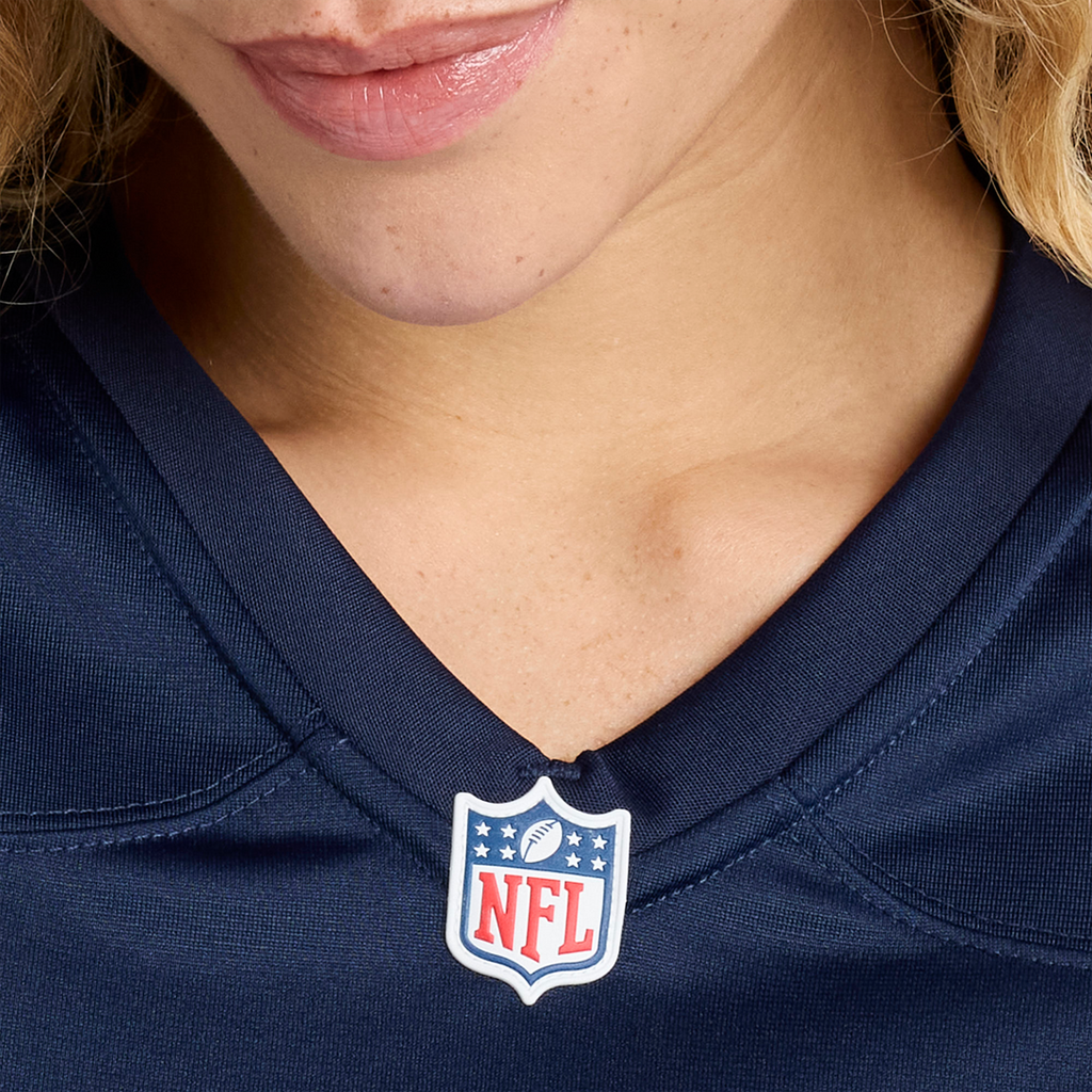 A.J. Brown New England Patriots Women's Game Jersey - Navy
