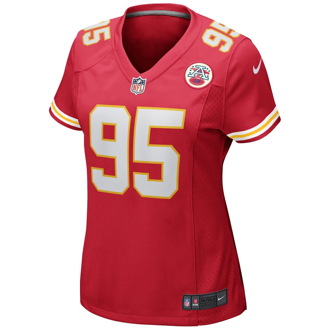 Chris Jones Kansas City Chiefs Women's Game Jersey - Red