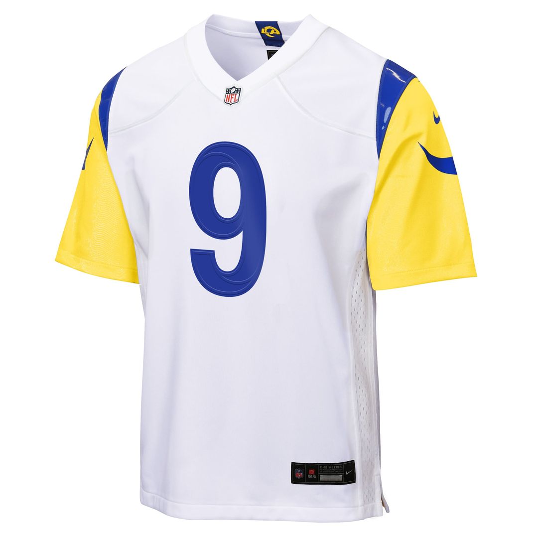 Matthew Stafford Los Angeles Rams Youth Game Jersey - White