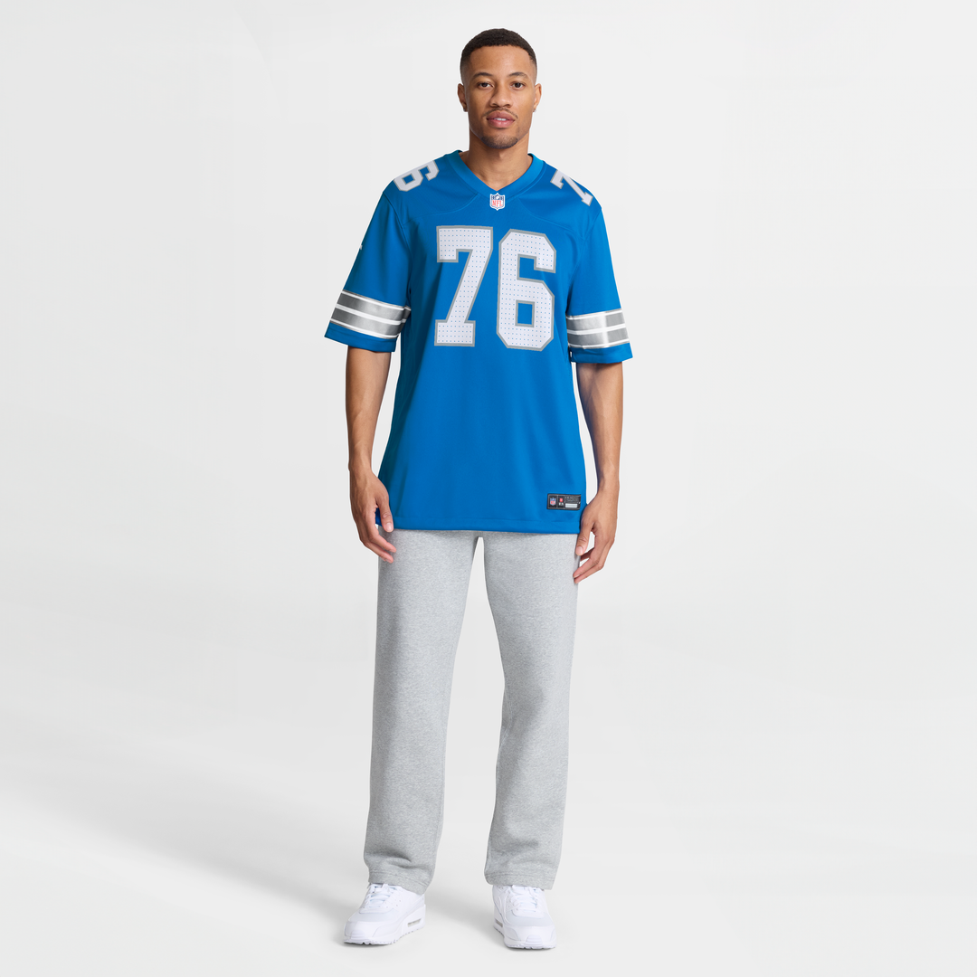Blake Miller Detroit Lions Team Game Jersey - Blue