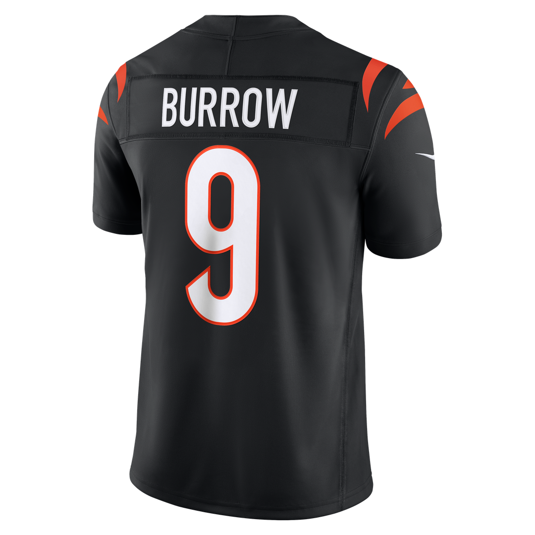 Joe Burrow Cincinnati Bengals Team Vapor F.U.S.E. Stitched Limited Jersey - Black