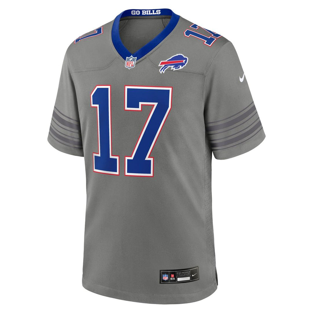 Josh Allen Buffalo Bills White Game Player Jersey - White