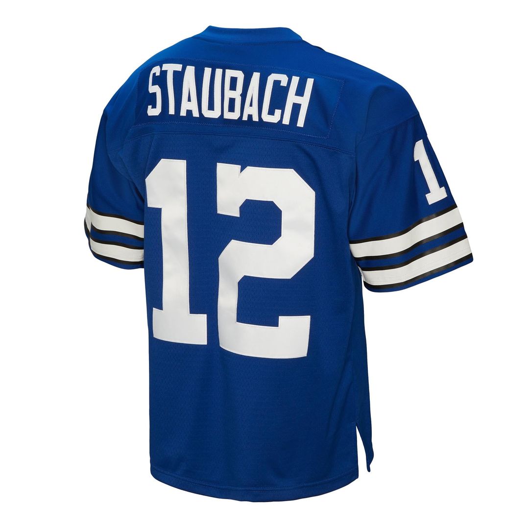 Roger Staubach Dallas Cowboys Big & Tall 1971 Legacy Retired Player Jersey - Navy