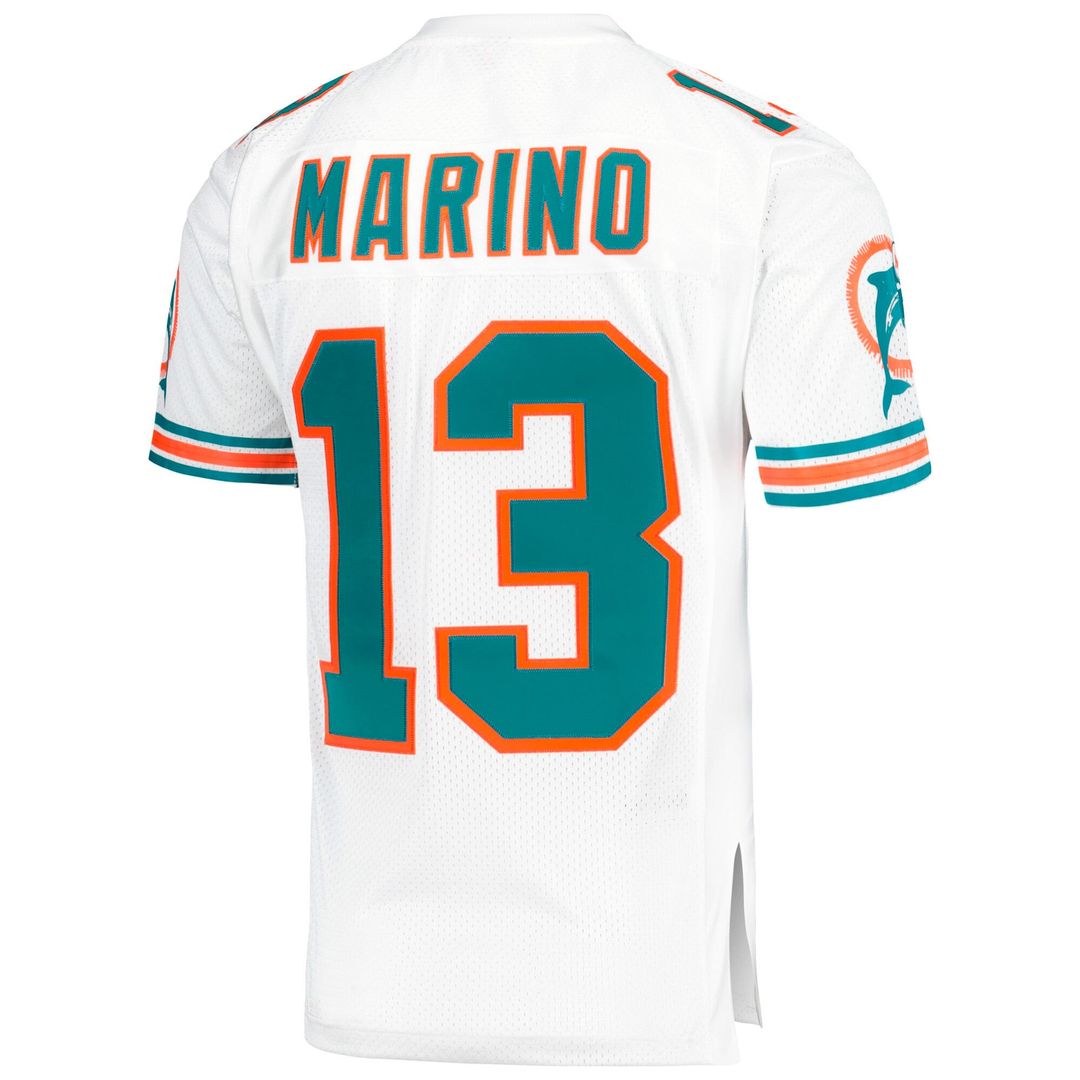 Dan Marino Miami Dolphins 1995 Authentic Throwback Retired Player Pocket Jersey - White