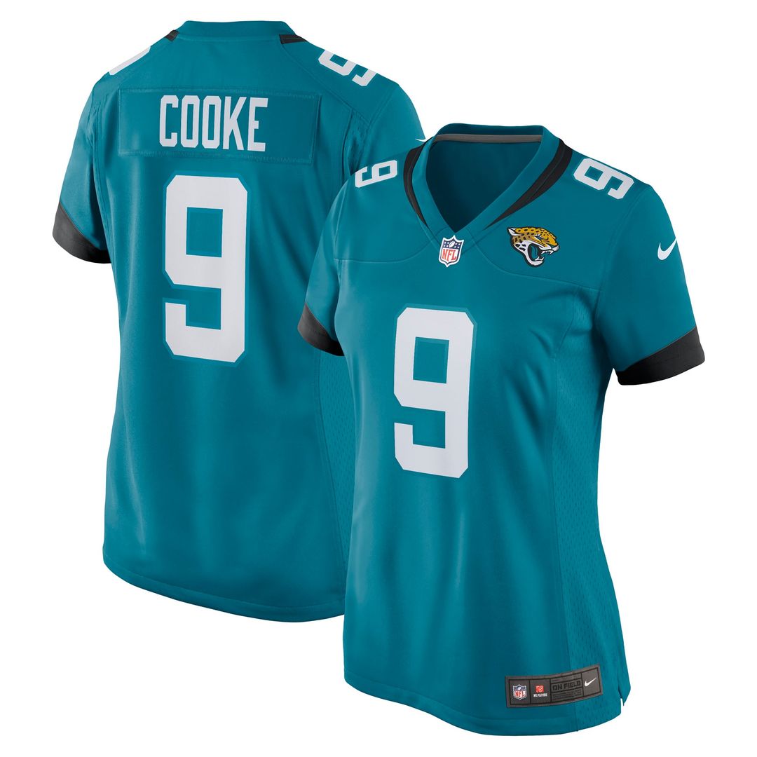 Logan Cooke Jacksonville Jaguars Women's Game Jersey - Teal