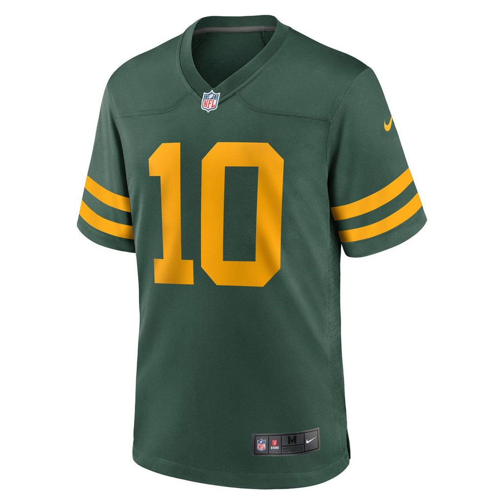 Jordan Love Green Bay Packers Alternate Game Jersey - Green