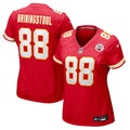 Jake Briningstool Kansas City Chiefs Women's Team Game Jersey - Red