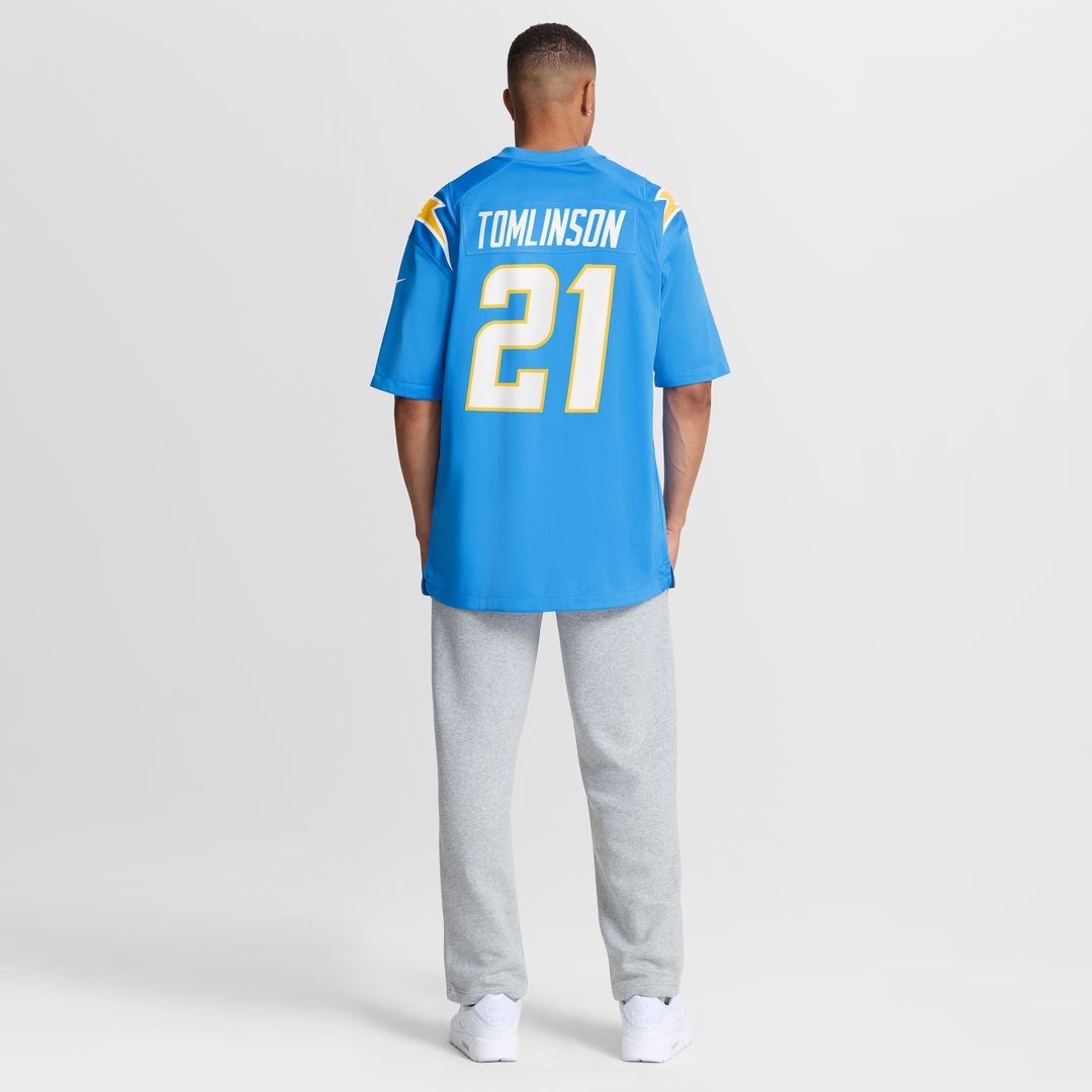 LaDainian Tomlinson Los Angeles Chargers Game Retired Player Jersey - Powder Blue