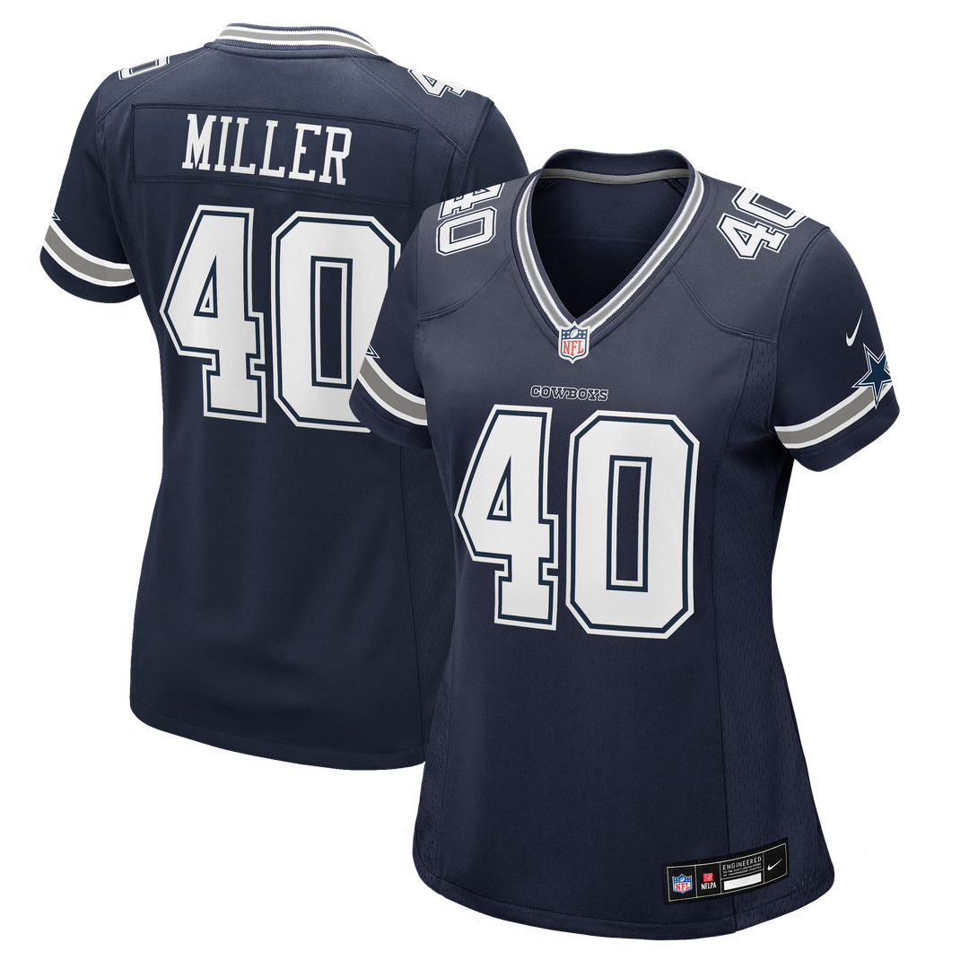 Von Miller Dallas Cowboys Women's Game Jersey - Navy