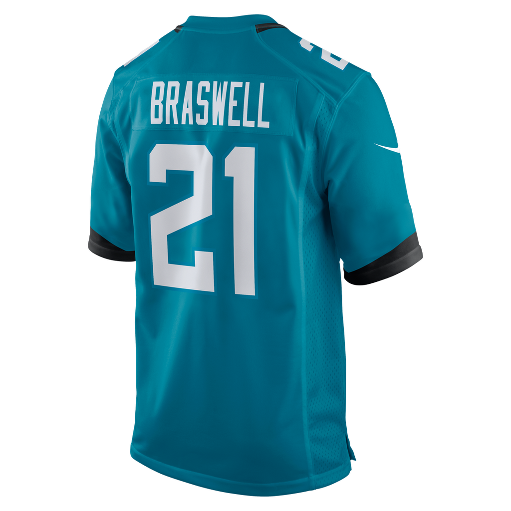 Christian Braswell Jacksonville Jaguars Team Game Jersey - Teal
