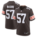 Isaiah McGuire Cleveland Browns Team Game Jersey - Brown