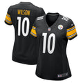 Roman Wilson Pittsburgh Steelers Women's Team Game Jersey - Black