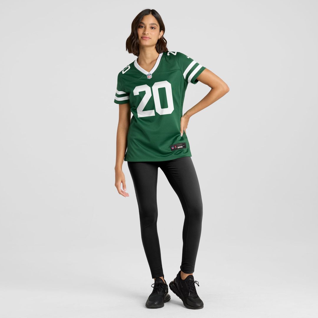 Breece Hall New York Jets Women's Game Jersey - Legacy White