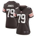 Dawand Jones Cleveland Browns Women's Team Game Jersey - Brown