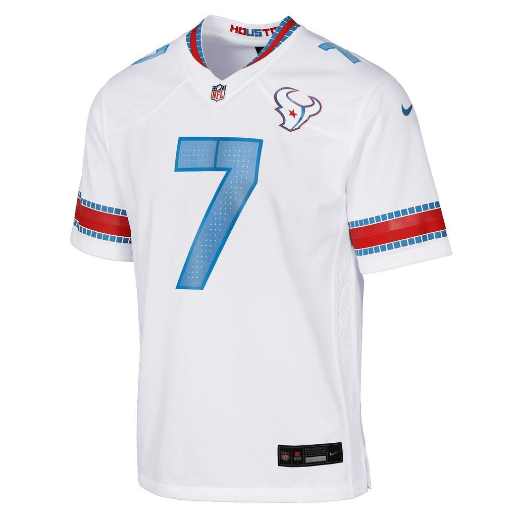 C.J. Stroud Houston Texans Youth 2026 Rivalries Collection Game Jersey - White