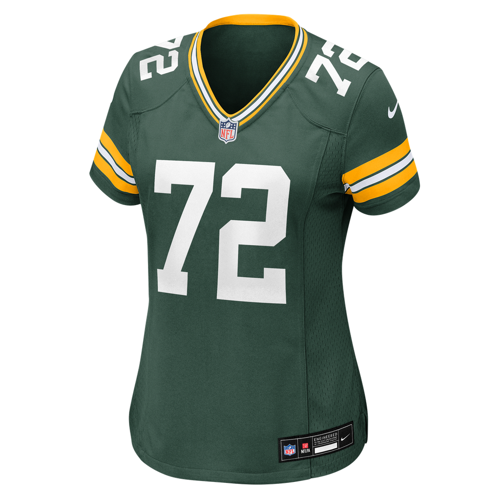 Brant Banks Green Bay Packers Women's Team Game Jersey - Green