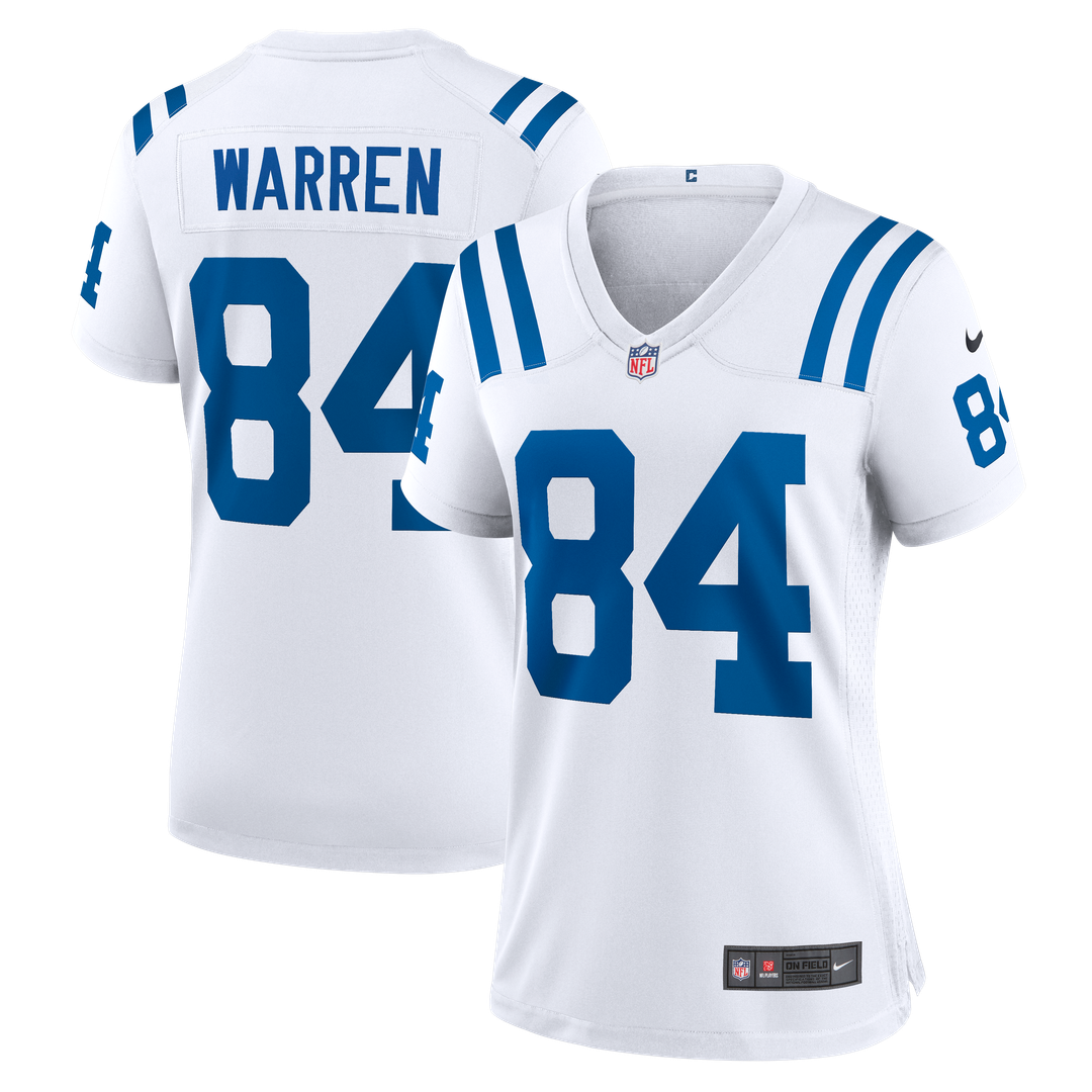 Tyler Warren Indianapolis Colts Women's Game Jersey - Royal