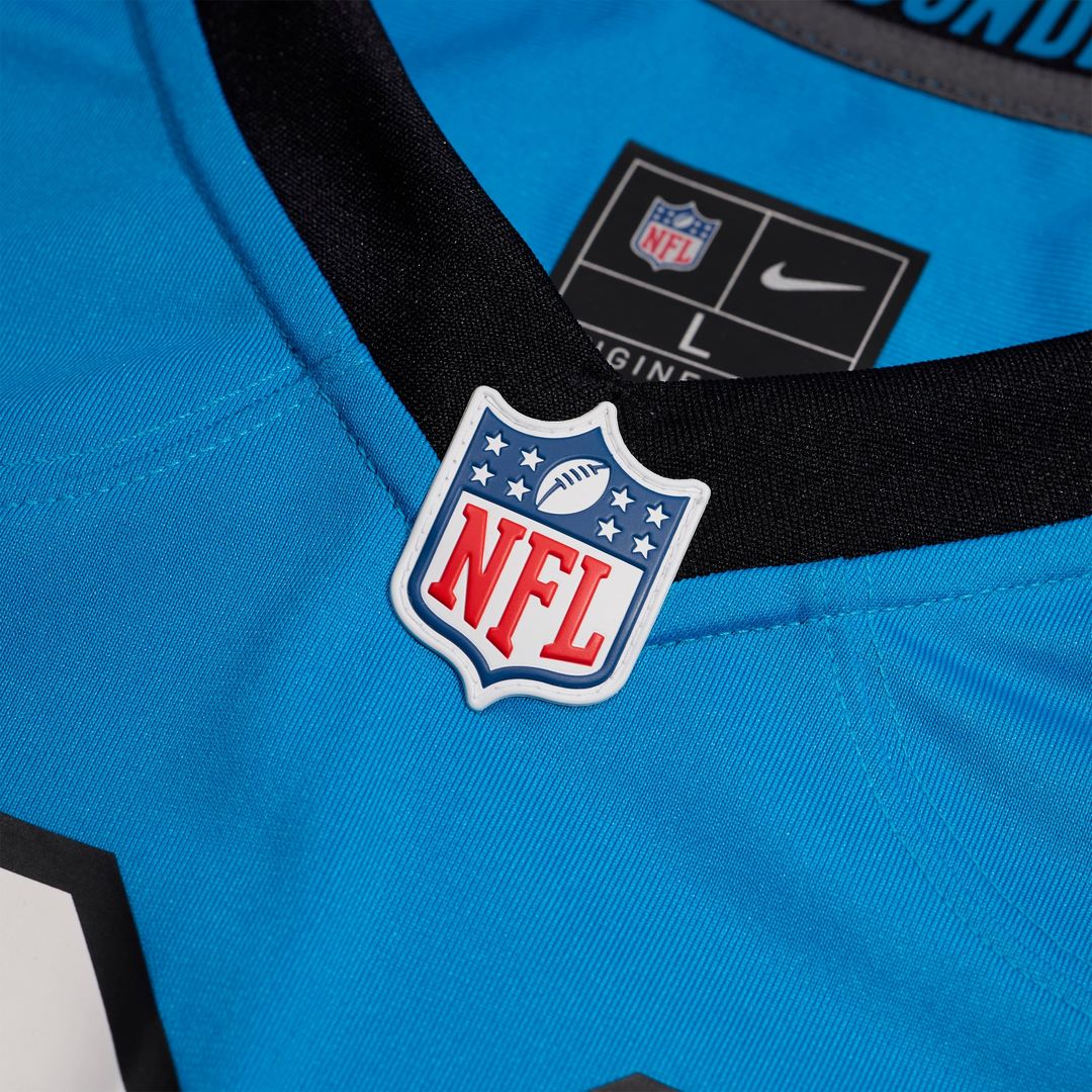 Chuba Hubbard Carolina Panthers Team Game Jersey - Black