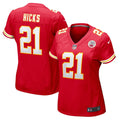 Jaden Hicks Kansas City Chiefs Women's Game Jersey - Red