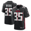 Natrone Brooks Atlanta Falcons Team Game Jersey - Black