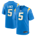Trey Lance Los Angeles Chargers Team Game Jersey - Powder Blue