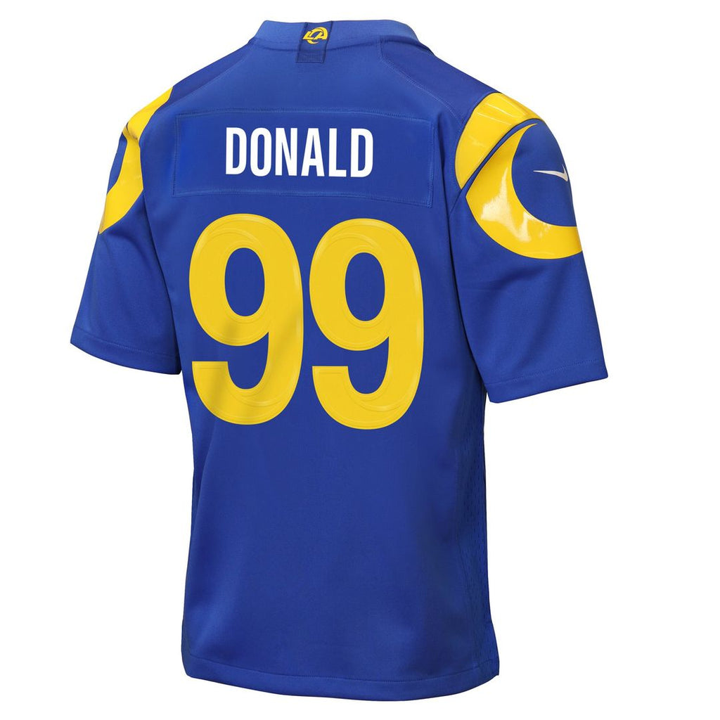 Aaron Donald Los Angeles Rams Youth Game Jersey - Royal