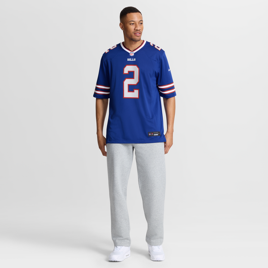Tyler Bass Buffalo Bills Game Player Jersey - Royal