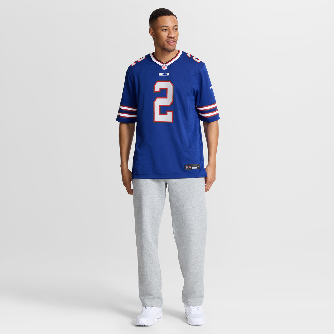 Tyler Bass Buffalo Bills Game Player Jersey - Royal