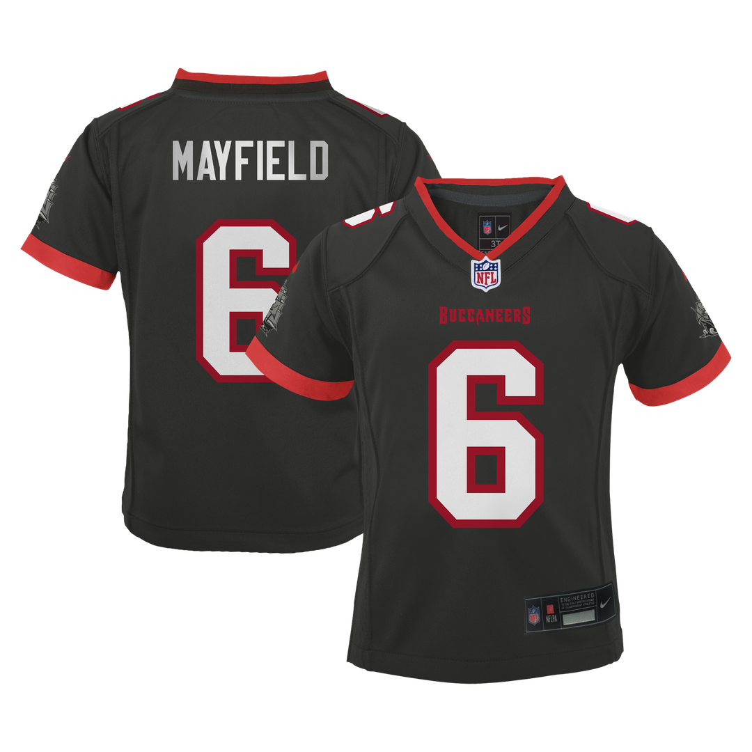 Baker Mayfield Tampa Bay Buccaneers Toddler Alternate Game Jersey - Pewter
