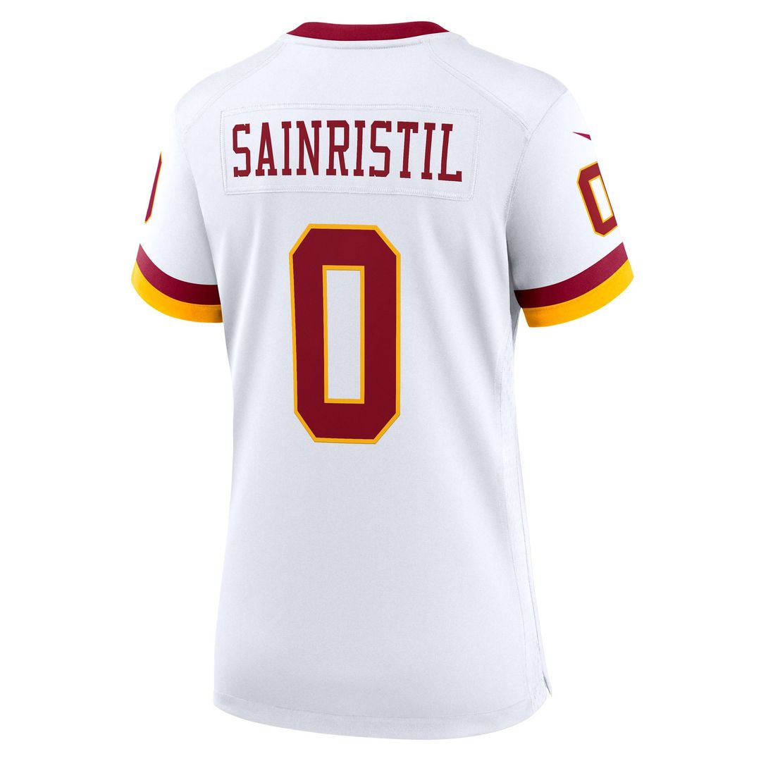 Mike Sainristil Washington Commanders Women's Game Super Bowl Era Jersey - White