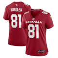 Travis Vokolek Arizona Cardinals Women's Game Jersey - Cardinal